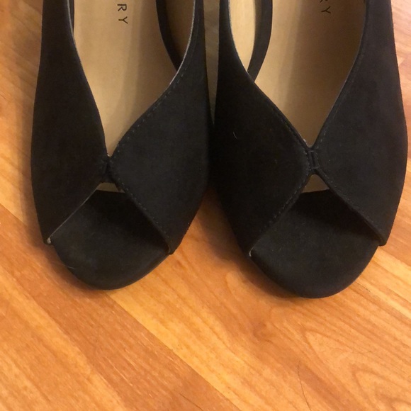 Chinese Laundry suede peep toe heels - Picture 5 of 14